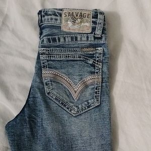 Like new boys salvage jeans size 16r